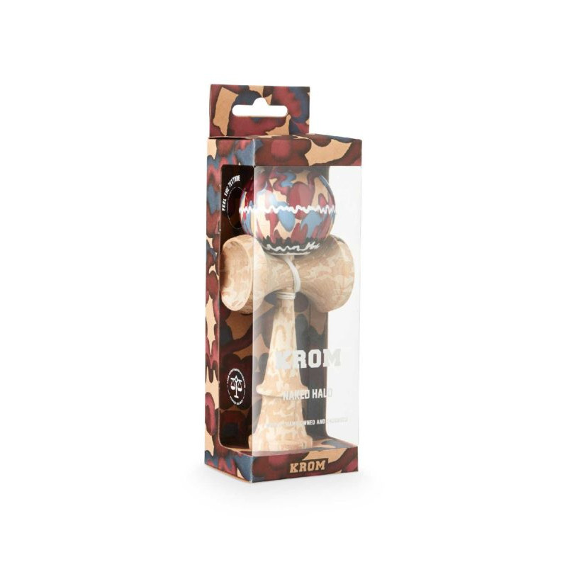 MOBILITIX KENDAMA KROM NAKED PLASTICITY HALO Jouet Japonais En Bois